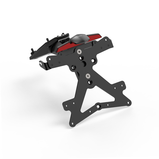 Fox license plate support kit