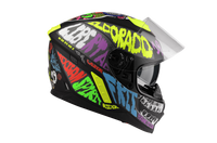 Kask Motocyklowy LAZER RAFALE Mexicana (kol. Czarny - Multikolor) rozm. L