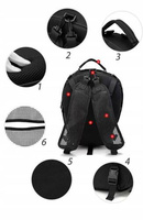 ZC099 backpack for motorbike/scooter use – 37 liters