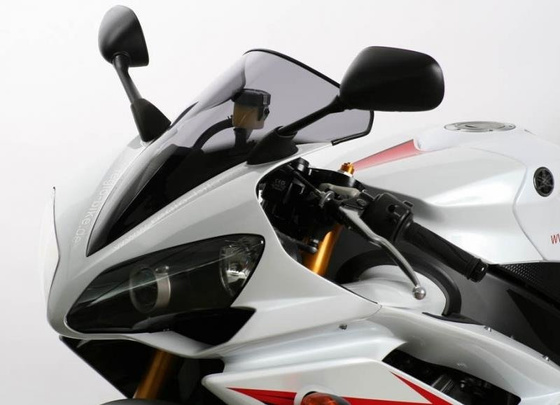 Szyba motocyklowa MRA YAMAHA YZF R 1, RN 19, 2007-2008, forma O, bezbarwna
