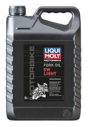 LIQUI MOLY OLEJ DO TELESKOPÓW/ AMORTYZATORÓW/ZAWIESZENIA MOTORBIKE FORK OIL 5W LIGHT 5L (4)