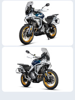 LOBOO Crash Bar boczne oraz osłony chłodnicy do CFMOTO 700MT ADV (2025-) czarne (10.3.01613.001.11)