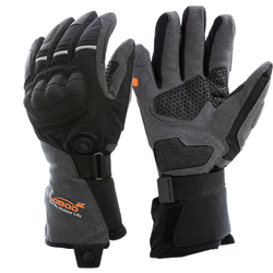 LOBOO Podgrzewane rękawice motocyklowe Szare (01.2.09049.001.01)