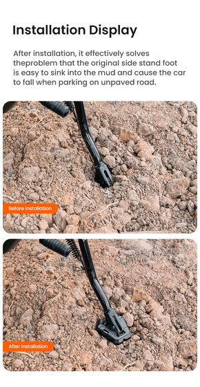 LOBOO Nakładka na stopkę boczną do BENELI TRK702 (2022-), BENELI TRK702X (2022-) (10.3.03671.001.11)