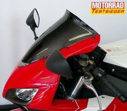Szyba motocyklowa MRA HONDA CBR 1000 RR, SC57, 2004-2007, forma S, czarna