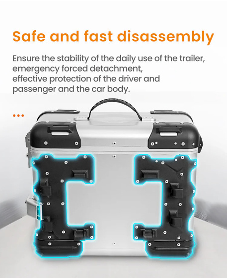 LOBOO TIBET Kufry boczne srebrne 35+28L (10.5.03351.010.21)