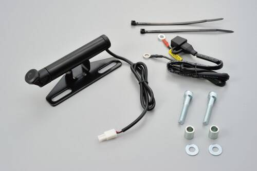 Daytona Poprzeczka ze zintegrowanym portem USB Ø22,2 / 100mm z możliwością zamontowania w wieżyczkach/obejmach kierownicy 93381