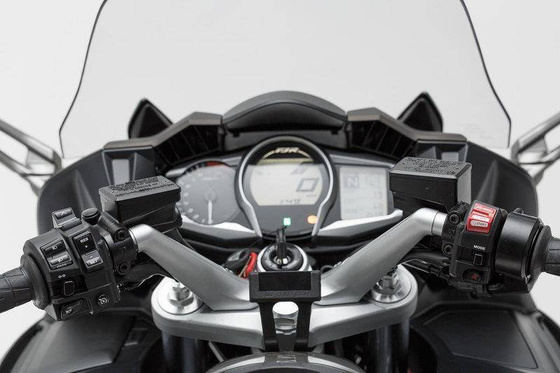 MOCOWANIE GPS NA KIEROWNICĘ SW-MOTECH YAMAHA FJR 1300 (04-) BLACK