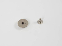 Decorative rivets for hepco becker leather bags buffalo custom and ivory