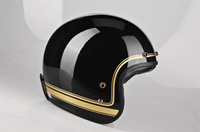 Kask Motocyklowy LAZER CONGA Cosmo (kol. Czarny - Złoty - Metalik) rozm. S