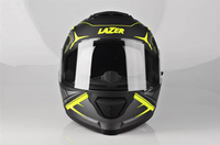 Kask Motocyklowy LAZER RAFALE Hexa (kol. Czarny - Żółty - Matowy) rozm. XS