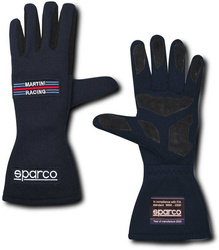 Karting Auto Racing Gloves Sparco Land Classic Martini Racing (FIA)