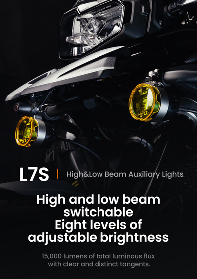 LOBOO L7 światło drogowe i mijania pomocnicze (10.1.01207.001.01)