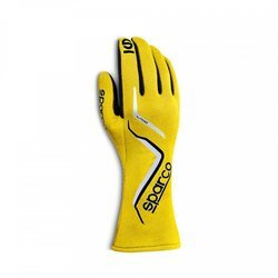 Sparco Racing Rally Race & Kart Gloves LAND (FIA Approved) yellow