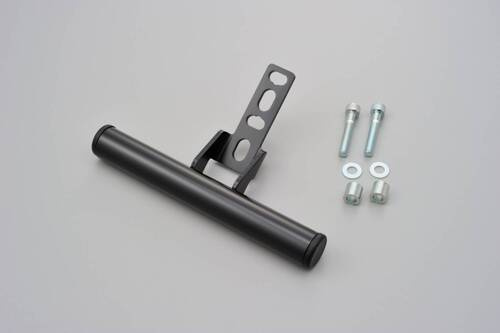 77435 MOUNT BAR 155MM Ø22.2MM BLACK MASTER CYLINDER CLAMP TYPE