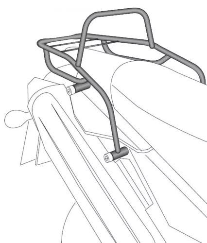 Yamaha XT 660 R/X (2007-2016) stelaż pod kufer centralny