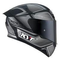 Kask Motocyklowy KYT TT-COURSE TOURIST szary - L