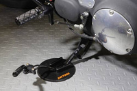 STAND PAD FOR HARLEY, BLACK