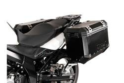 STELAŻ EVO NA KUFRY BOCZNE SW-MOTECH SUZUKI DL 650 (11-16), BLACK