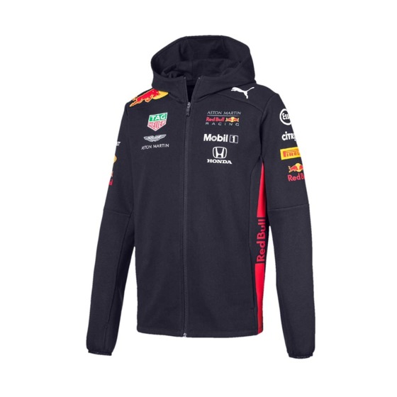 Bluza męska z kapturem Teamline Red Bull Racing F1 Team 2019