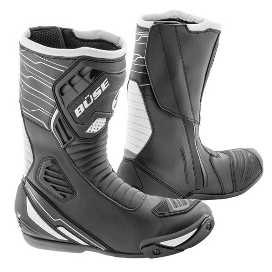 Buty motocyklowe BUSE Sport Evo czarno-białe 36