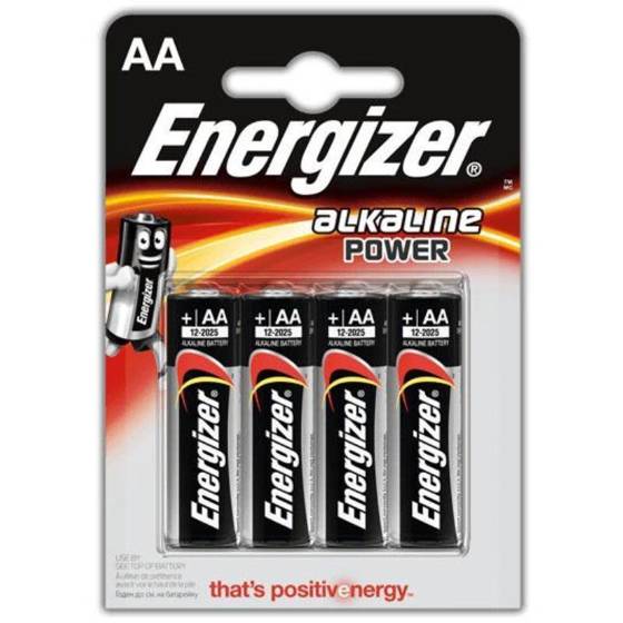 Energizer - Bateria alkaiczna AA, 1.5V (4szt.)