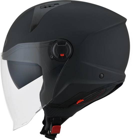 Kask Motocyklowy KYT D-CITY czarny matowy - L