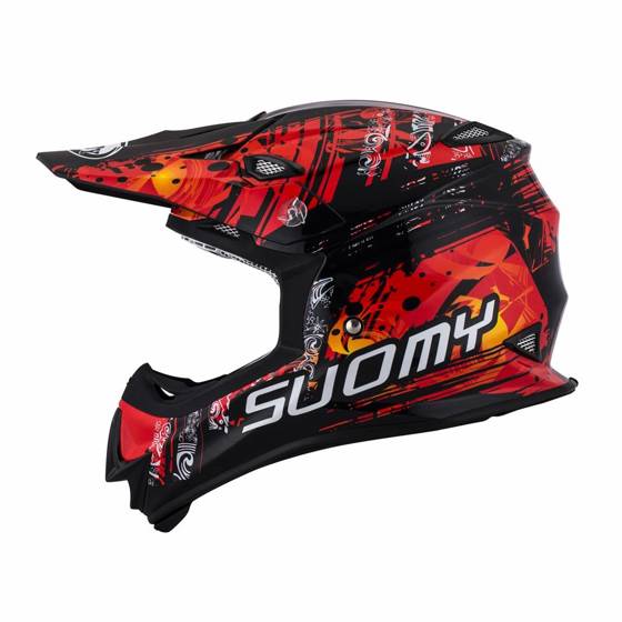 SUOMY KASK MR JUMP MAORI RED ROZMIAR S