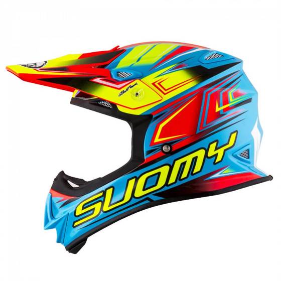 SUOMY KASK MR JUMP START CYAN FUXIA ROZMIAR L