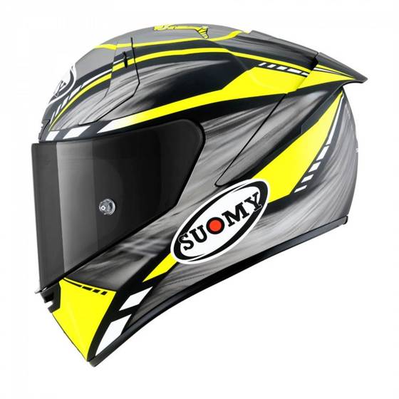 SUOMY KASK SR-GP ON BOARD GREY YELLOW MATT ROZMIAR M