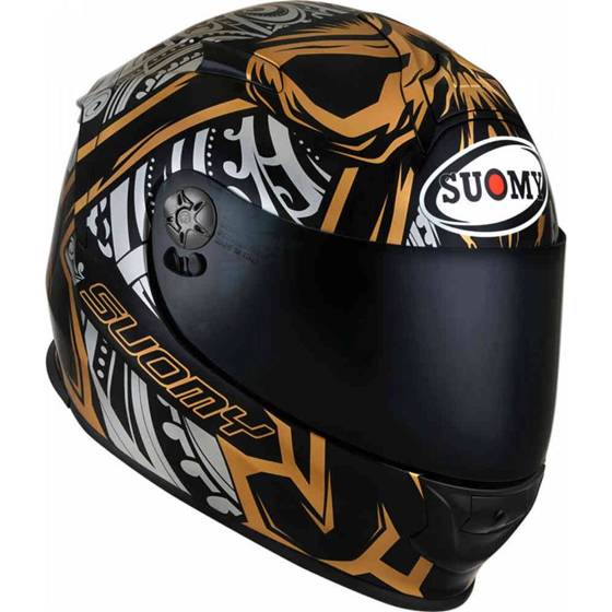 SUOMY KASK SR SPORT CROSSBONES GOLD ROZMIAR S