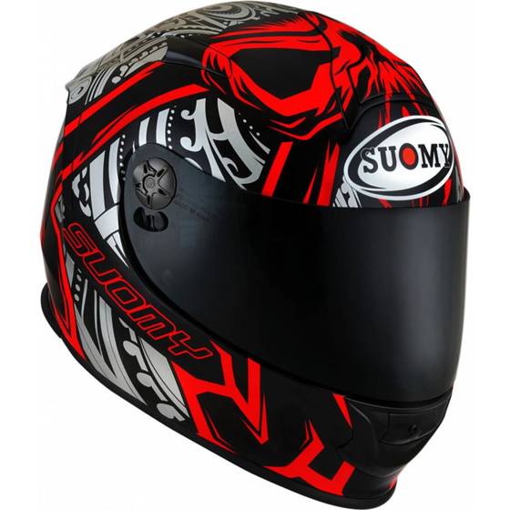 SUOMY KASK SR SPORT CROSSBONES RED ROZMIAR L