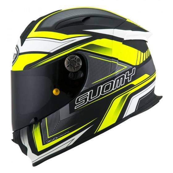 SUOMY KASK SR SPORT ENGINE MATT BLACK YELLOW ROZMIAR M