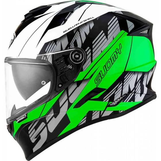 SUOMY KASK STELLAR CORNER GREEN ROZMIAR L