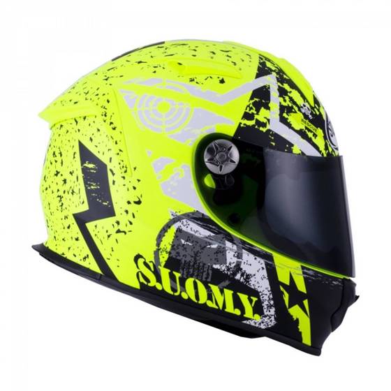 SUOMY SR SPORT STARS YELLOW XL