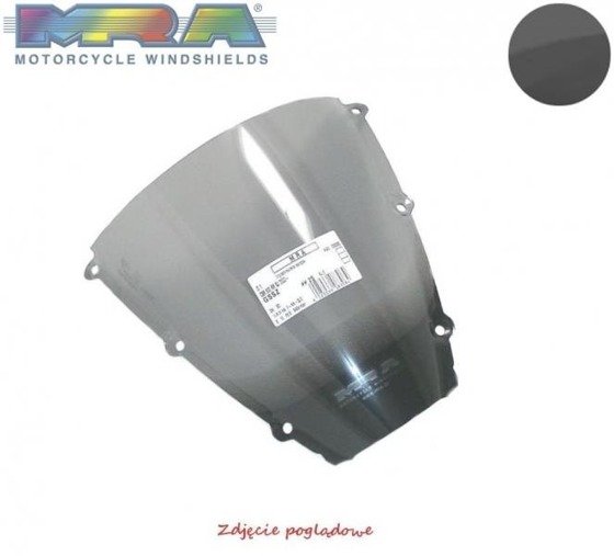 Szyba motocyklowa MRA APRILIA PEGASO 650, GA/MX, 1992-1996, forma O, czarna