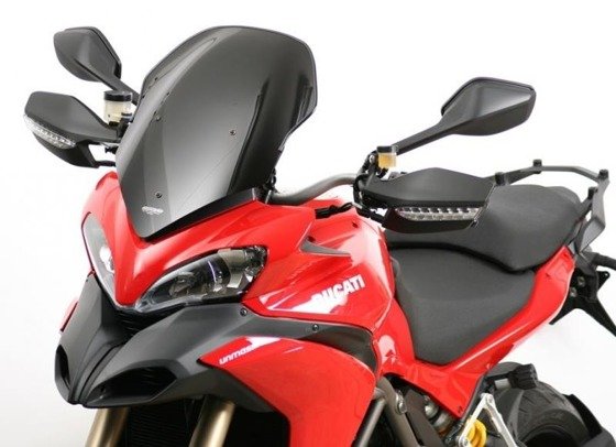 Szyba motocyklowa MRA DUCATI MULTISTRADA 1200 / S, A2, 2009-2012, forma T, czarna