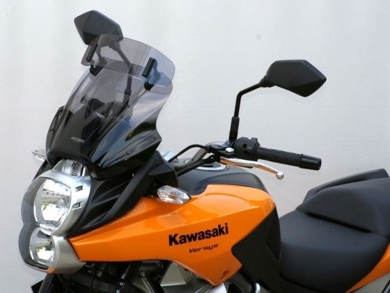 Szyba motocyklowa MRA KAWASAKI VERSYS 650, LE650C, 2010-2014, forma VTM, bezbarwna