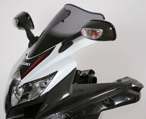 Szyba motocyklowa MRA SUZUKI GSX-R 750, WVCW, 2008-2010, forma O, bezbarwna
